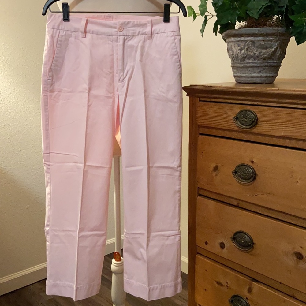 Light Pink Cotton Capris